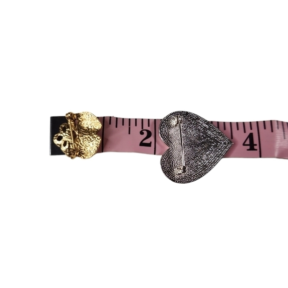 Valentine's Day 2 Brooch Set - Picture 3 of 5